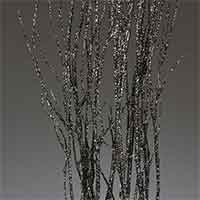 Birch Branches - 20 Bundles - Black Sparkle