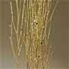 Birch Branches - 20 Bundles - Gold Sequin Sparkle
