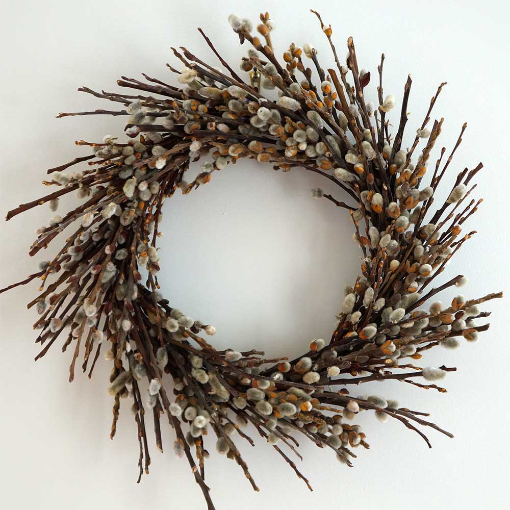 Pussy Willow Wreath 102