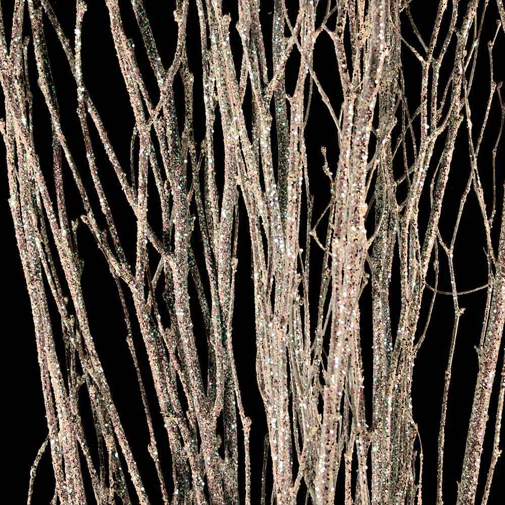 Birch Branches, White Sparkle, 20 Bundles